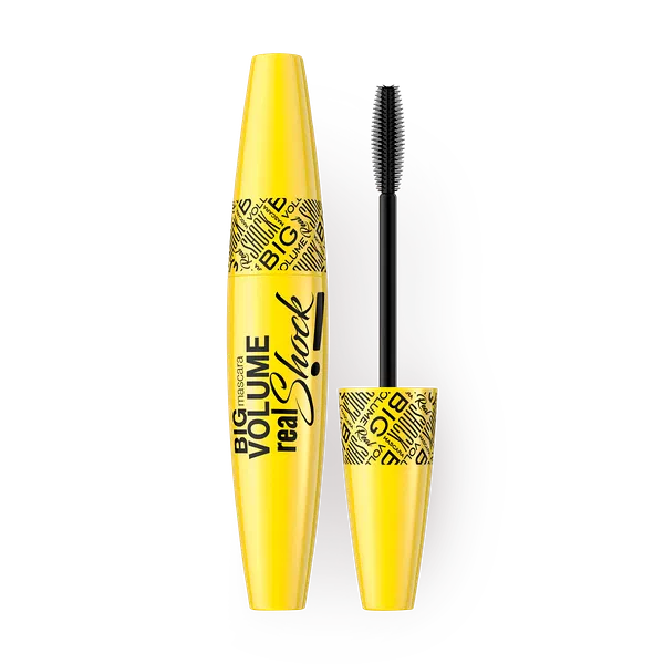 Тушь для ресниц Eveline Big Volume Real Shock чёрная