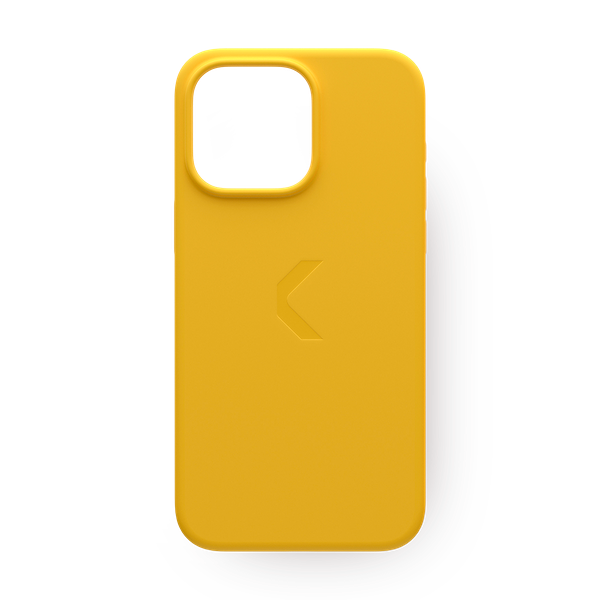 Чехол силиконовый для iPhone 15 Pro Max Commo Shield Case с поддержкой беспроводной зарядки, Commo Yellow