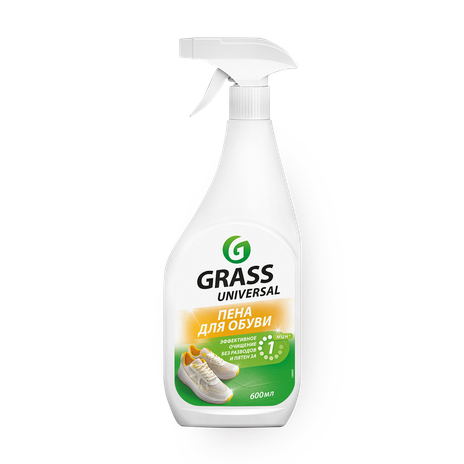 Очиститель для обуви Grass Universal Cleaner Активная пена