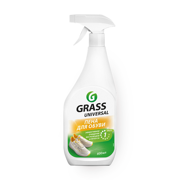 Очиститель для обуви Grass Universal Cleaner Активная пена