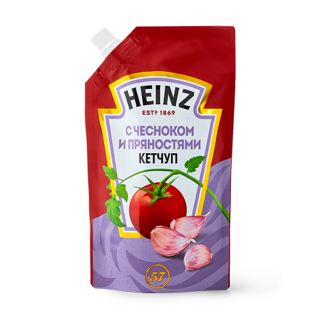Кетчуп Heinz с чесноком и пряностями