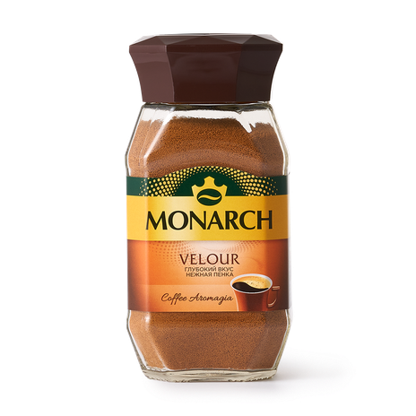 Кофе растворимый Velour Monarch с пенкой