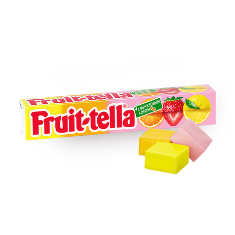 Конфета жевательная Fruit-tella Ассорти