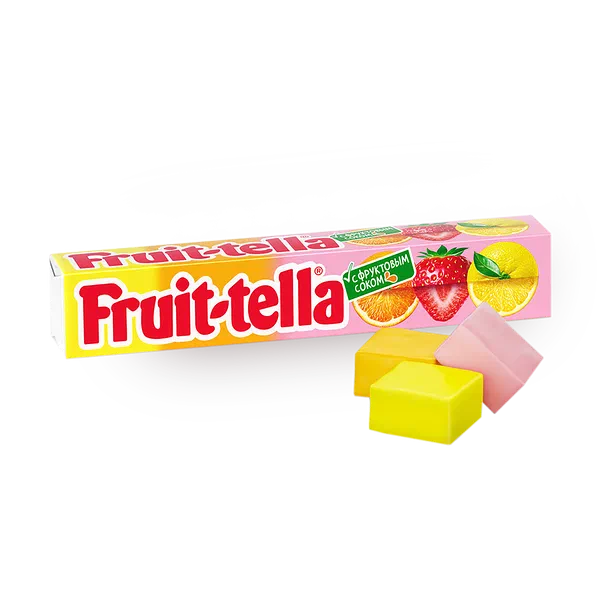 Конфета жевательная Fruit-tella Ассорти