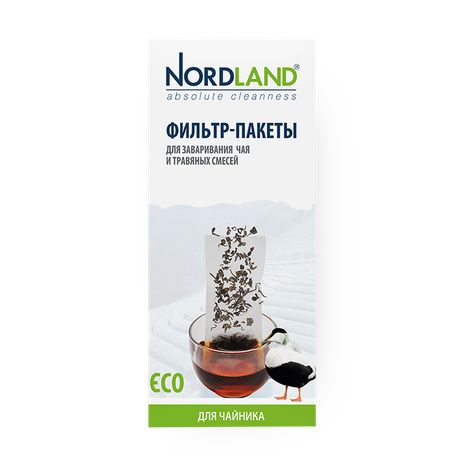 Фильтр-пакеты для чая Nordland для чайника