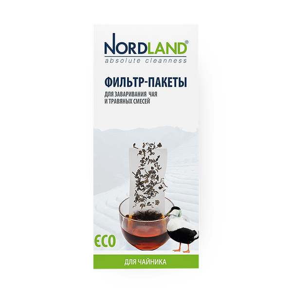 Фильтр-пакеты для чая Nordland для чайника
