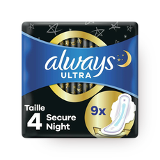 Always Ultra Secure Night Bandages