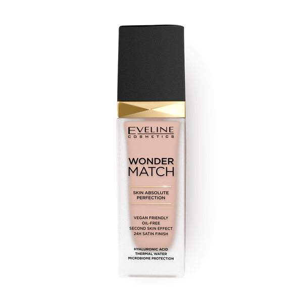 Тональная основа Eveline Wonder Match 25 Light Beige адаптирующая