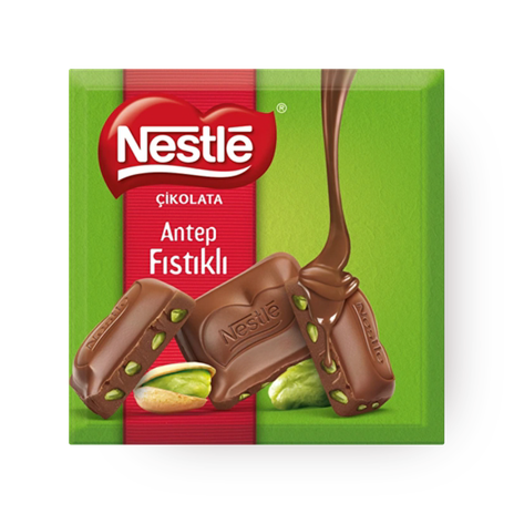 Шоколад молочный Nestle с фисташками