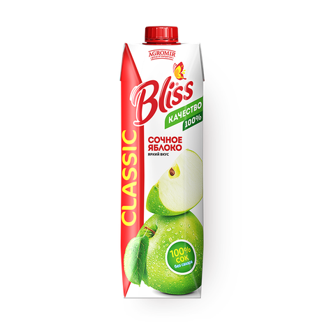 Сок яблочный осветленный Bliss