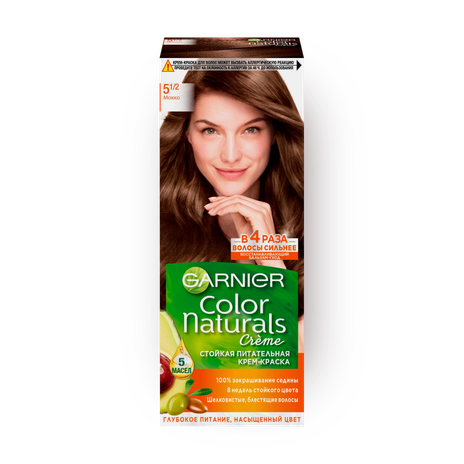 Крем-краска для волос Garnier Color Naturals оттенок 5.1/2 Мокко
