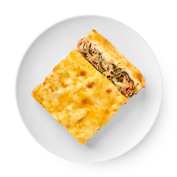 Лазанья с сёмгой и шпинатом Mfood.kz