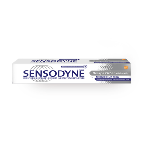 Зубная паста Sensodyne Экстра отбеливание
