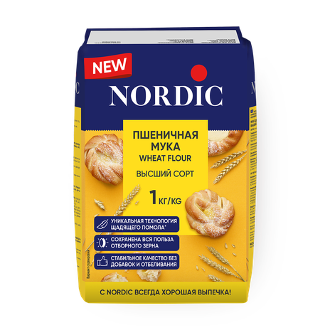 Мука пшеничная Nordic