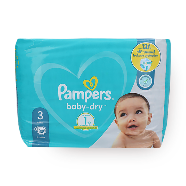 Pampers Baby Dry diapers size 3