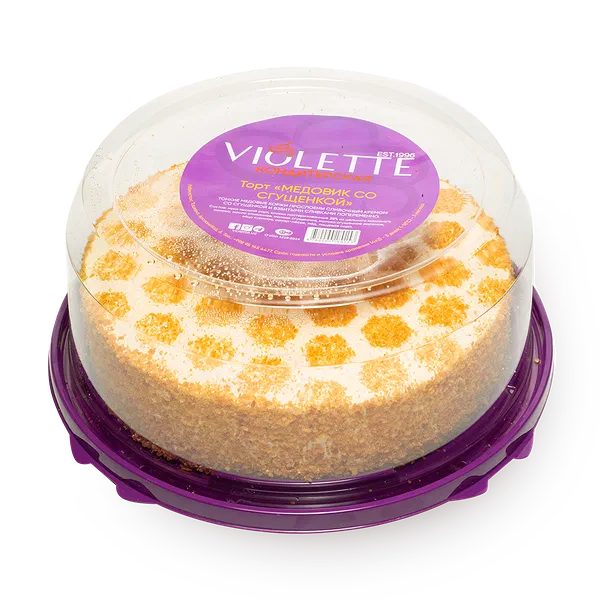 Торт Медовик Violette Сonfecionery замороженный