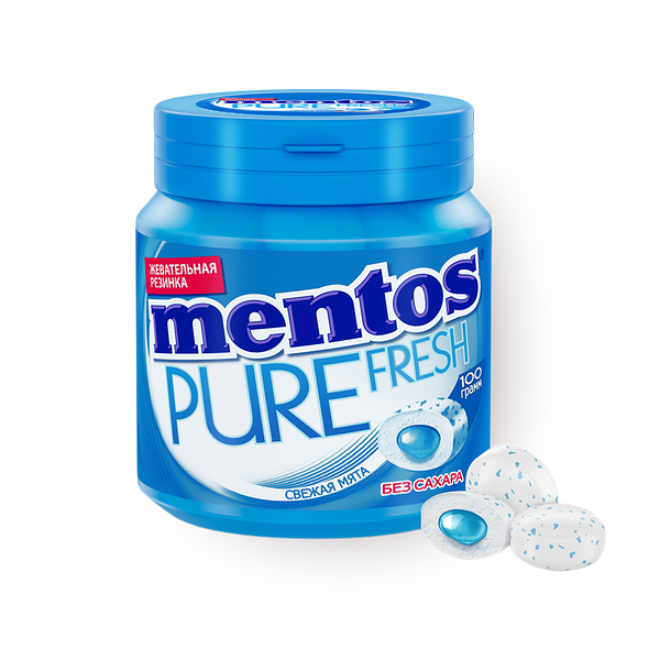 Резинка жевательная Mentos свежая мята