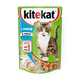 Влажный корм для взрослых кошек Kitekat лосось в соусе