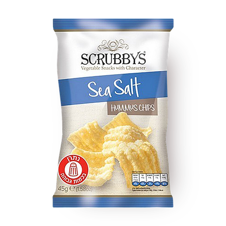 Scrubby's Hummus Chips Sundried Tomato&Basil
