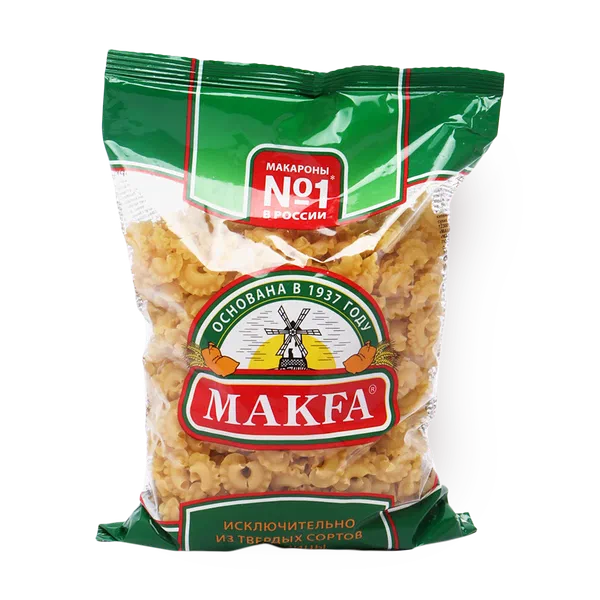 Макароны Гребешки Makfa
