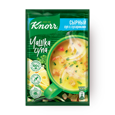 Суп сырный с сухари­ками Чашка супа Knorr