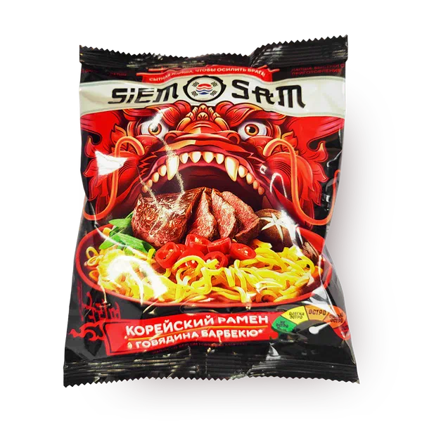 Лапша Siem Sam Корейский рамен