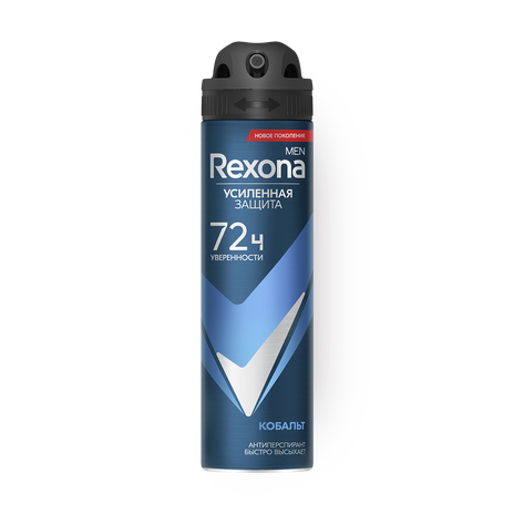Дезодорант-антиперспирант Rexona Men Cobalt Dry защита 72 часов