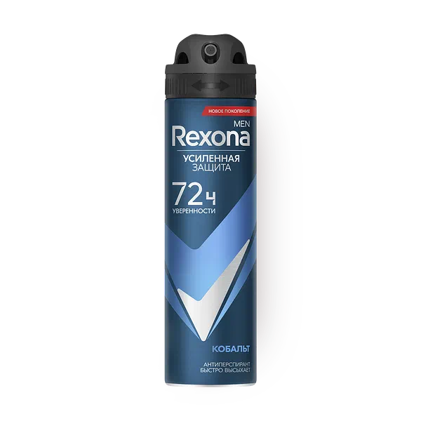 Дезодорант-антиперспирант Rexona Men Cobalt Dry защита 72 часов
