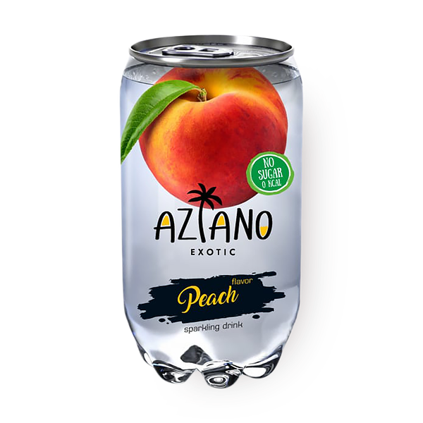 Напиток газированный Aziano Peach