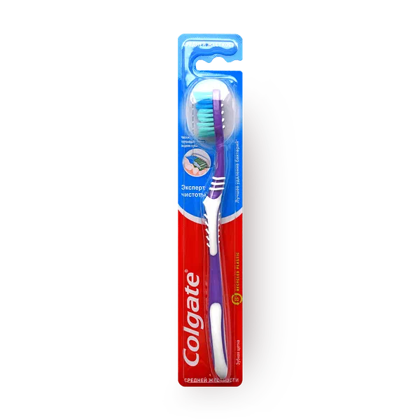 Зубная щётка Colgate Эксперт Чистоты средняя жёсткость