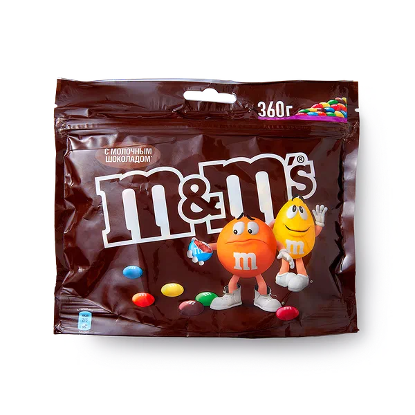 Драже M&M's с молочным шоколадом