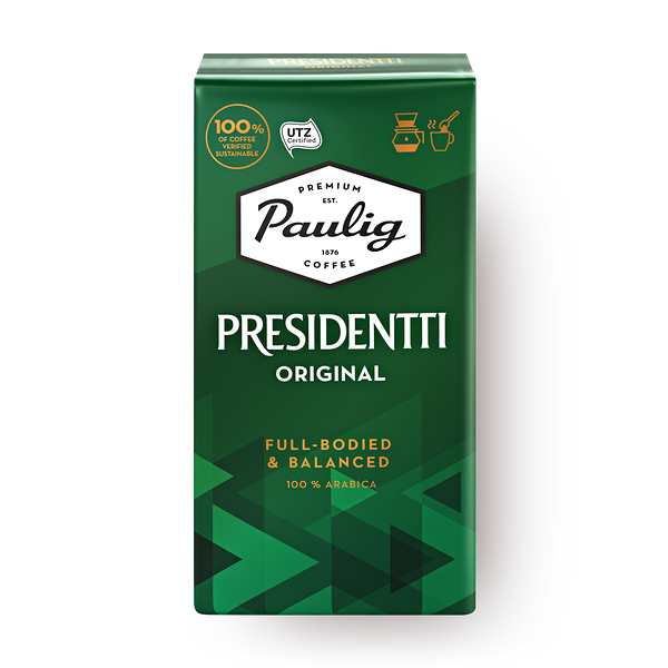 Кофе молотый Presidentti Paulig Original