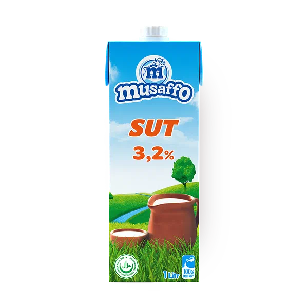 Молоко 3,2% Musaffo Sut
