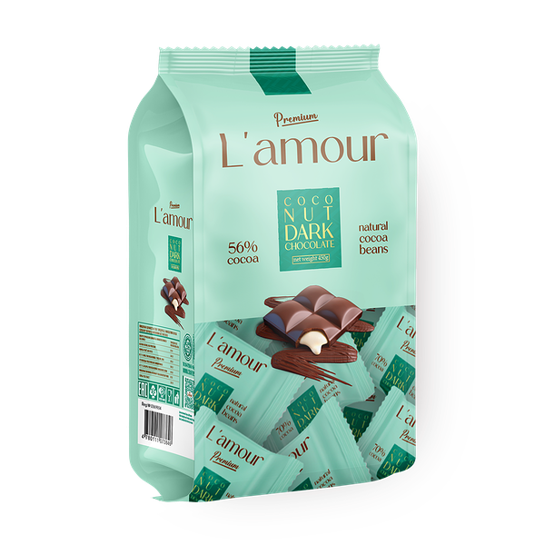 Шоколадные конфеты L'amour Premium со вкусом кокоса