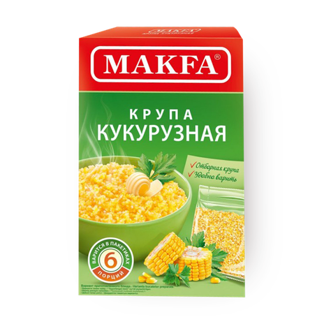 Крупа кукурузная Makfa в варочных пакетах