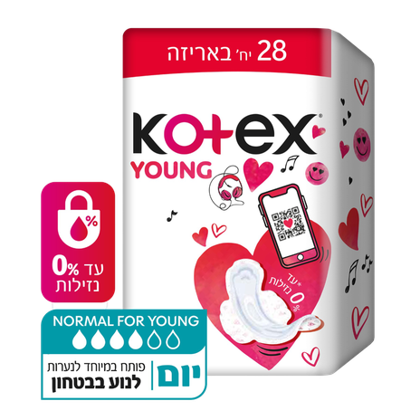 Kotex Sanitary pads young normal