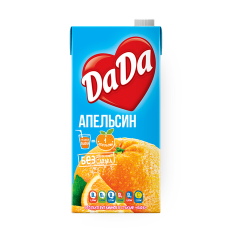 Сок апельсиновый DaDa