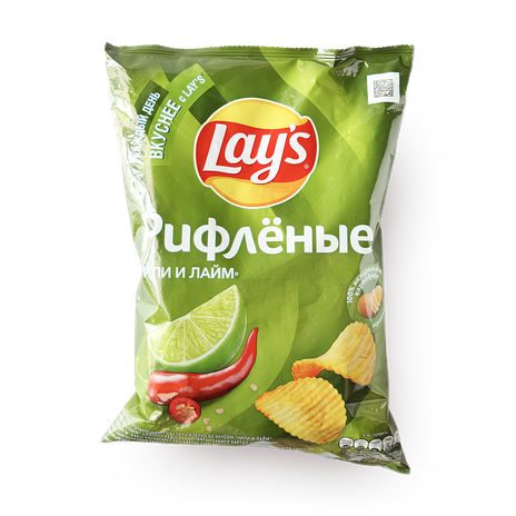 Чипсы Lays чили и лайм
