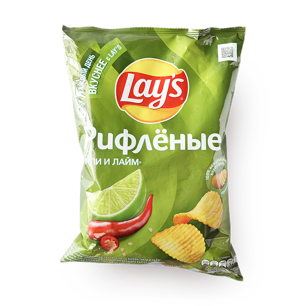 Чипсы Lays чили и лайм