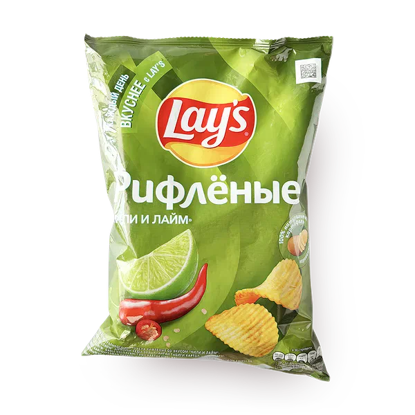 Чипсы Lays чили и лайм