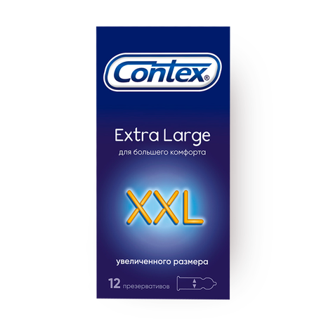 Презервативы Contex XXL Extra Large увеличенного размера
