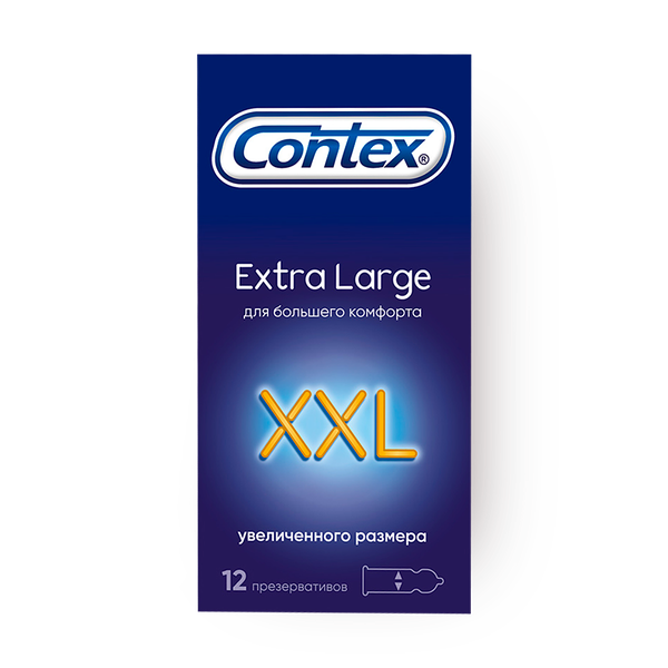 Презервативы Contex XXL Extra Large увеличенного размера