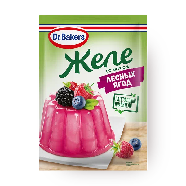 Желе Dr.Bakers со вкусом лесных ягод