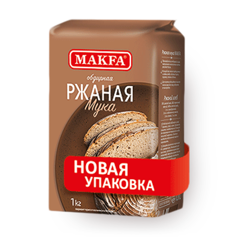 Мука ржаная Makfa обдирная