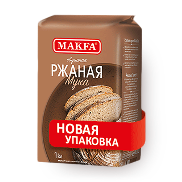 Мука ржаная Makfa обдирная