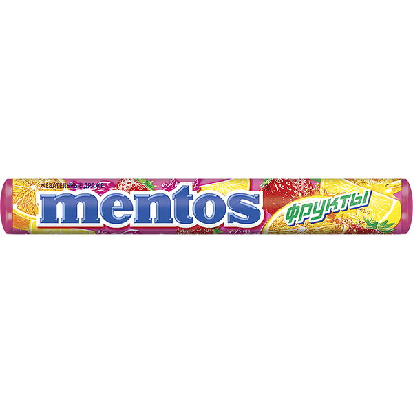 Драже жеватель­ные Mentos фрукты