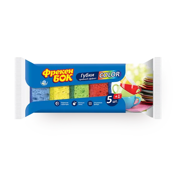 Губка «Фрекен Бок» Color