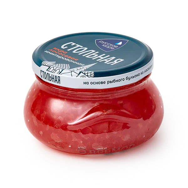 Икра лососевая имитированная «Русское море» Стольная