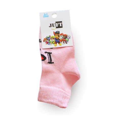 Носки детские для девочек Juft розовые 3-4