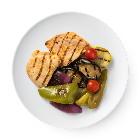 Курица гриль с овощами Mazzali